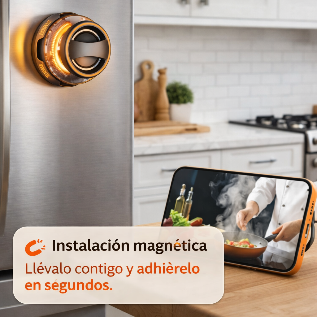 2x1 Parlante Magnético – Sonido Potente en Cualquier Lugar 🔊