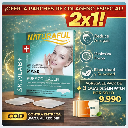 Parches colageno absorventes