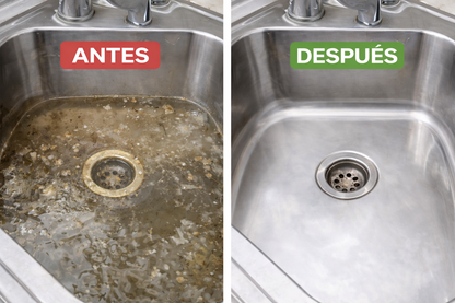 KIT LIMPIEZA DE BAÑO PAMISSA  – ELIMINA OLORES, SARRO Y AYUDA A DESTAPAR CAÑERÍAS