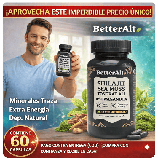 SHILAJIT BETTERALT 92 MINERALES